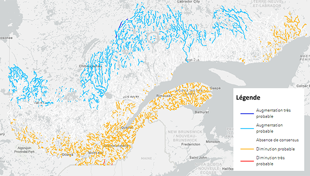 Atlas hydroclimatique du Québec méridional (MELCCFP)