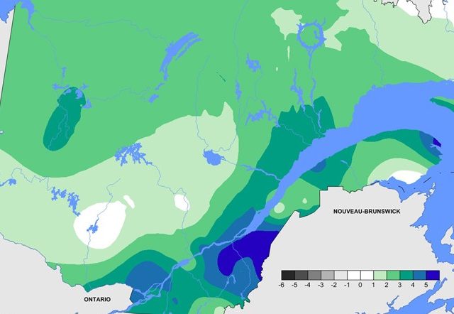 Faits saillants des conditions hydrométéorologiques - bulletins annuels et saisonniers (ESCER)