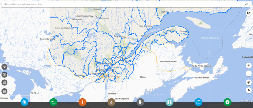 Atlas de l'eau - Gouvernement du Québec