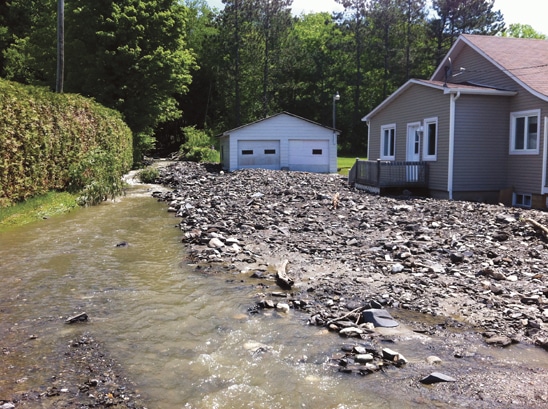 Mieux gérer le risque sur les cônes alluviaux