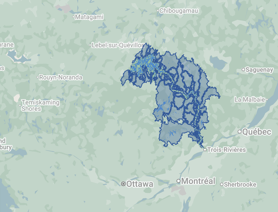 Bassin Versant Saint-Maurice (BVSM)