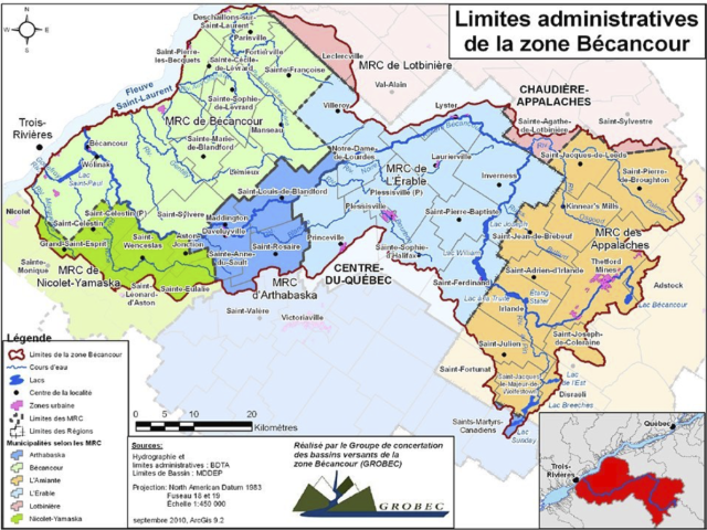 Groupe de concertation du bassin de la rivière Bécancour (GROBEC)