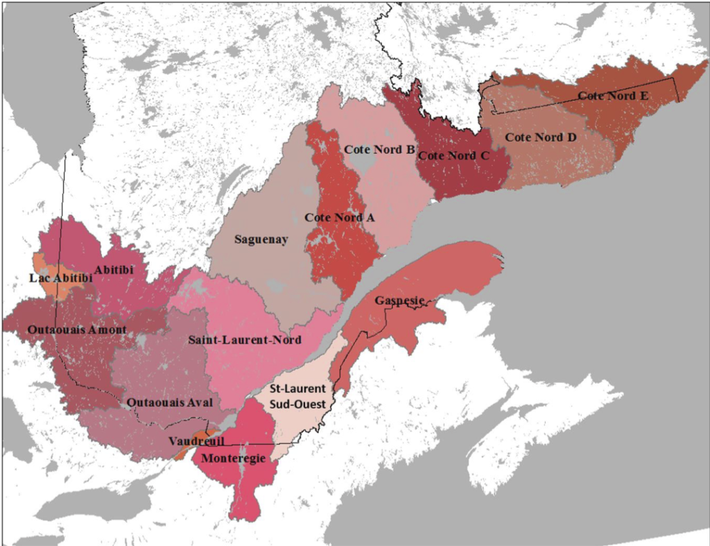 Atlas hydroclimatique du Québec méridional